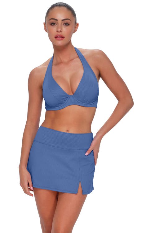 Sunsets Allison Swim Skirt Bottoms In Blue