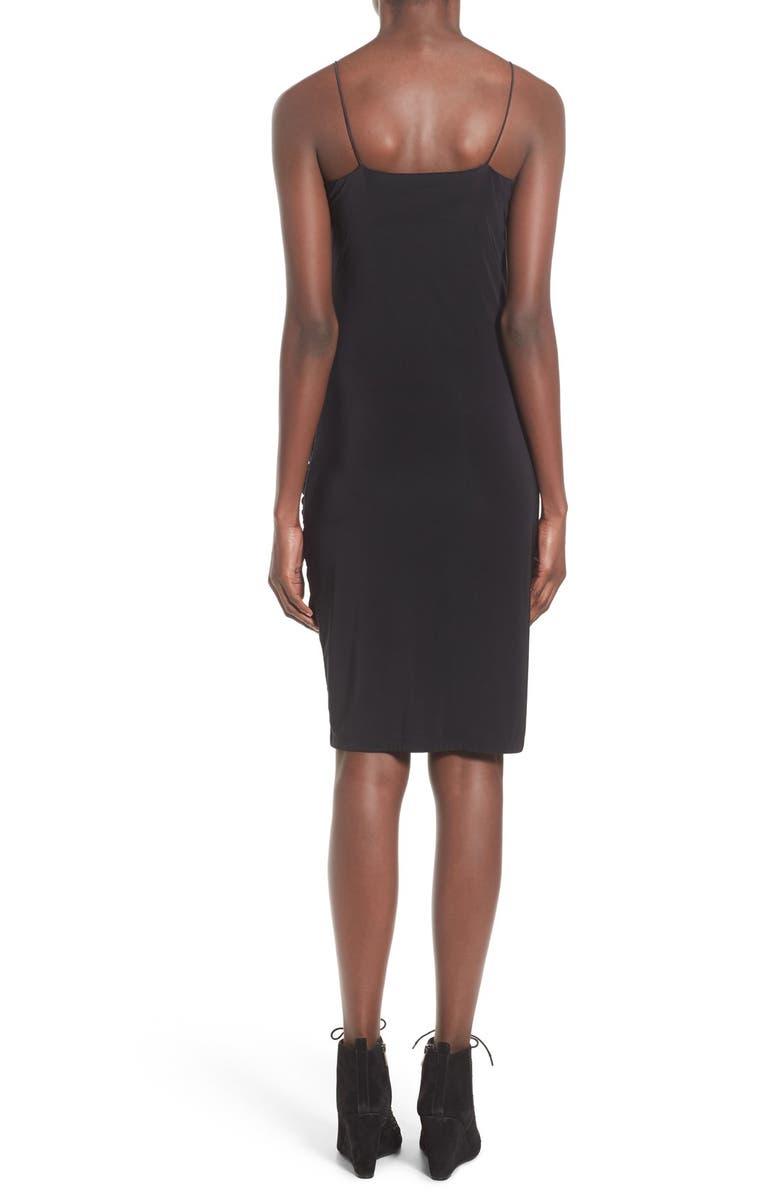 Leith Spaghetti Strap Wrap Dress, Alternate, color,