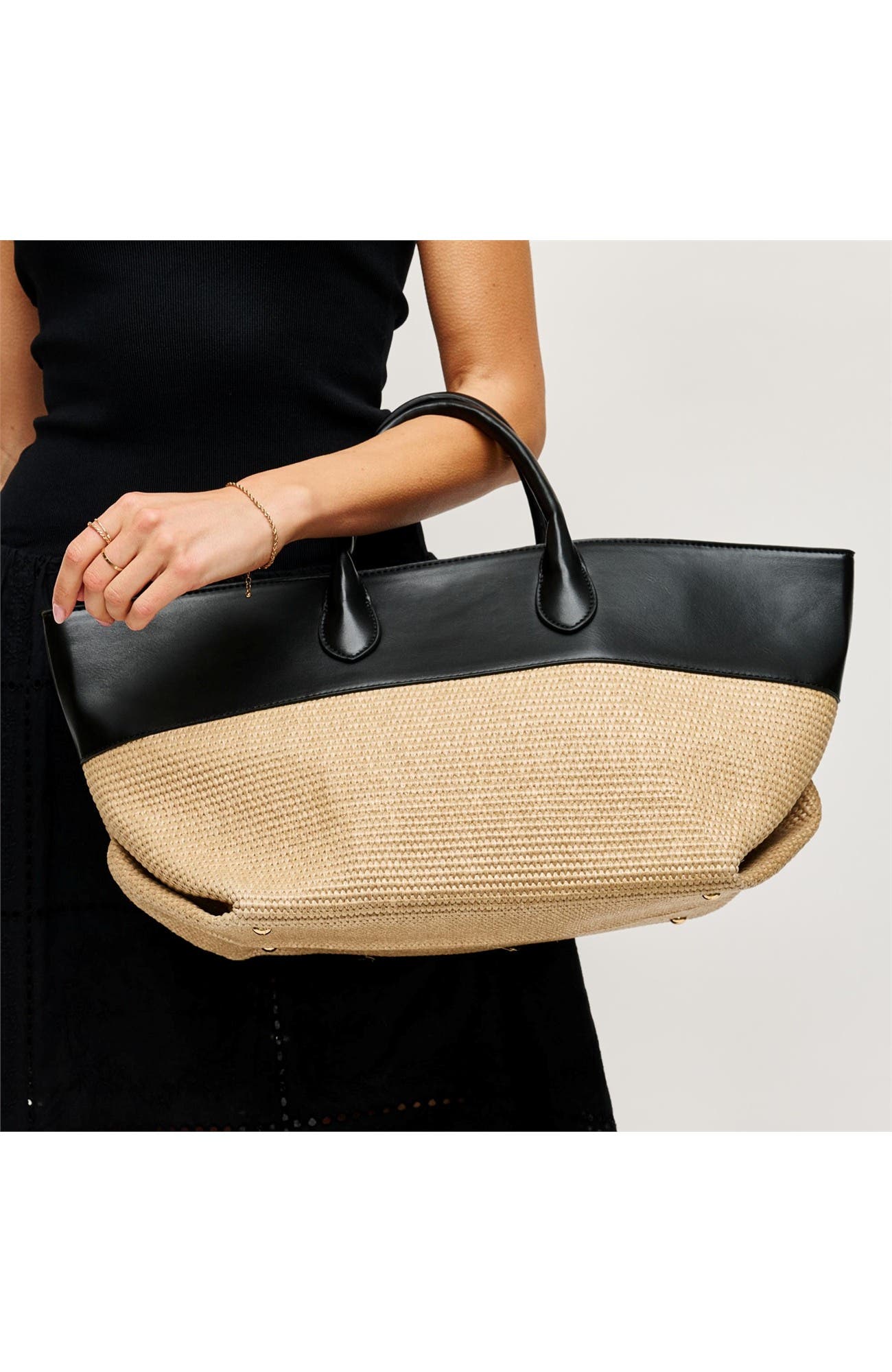 Kingston Tote, Alternate, color, Natural Black