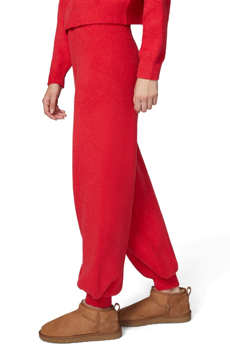 Florence by Mills Sweet & Snug Sweater Joggers, Alternate, color, Scarlet