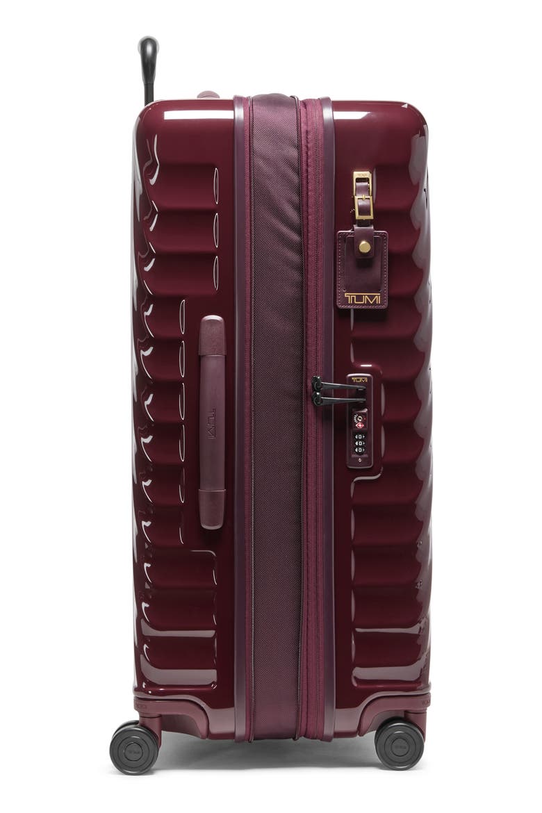 30-Inch 19 Degree Extended Trip Expandable 4-Wheel Packing Case, Alternate, color, WINE