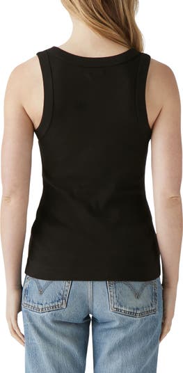 MICHAEL STARS 売れ筋商品|||マイケルスターズ Tシャツ トップス レディース Tank tops Black Michael Stars Maya Cotton V-Neck Tank | Nordstrom