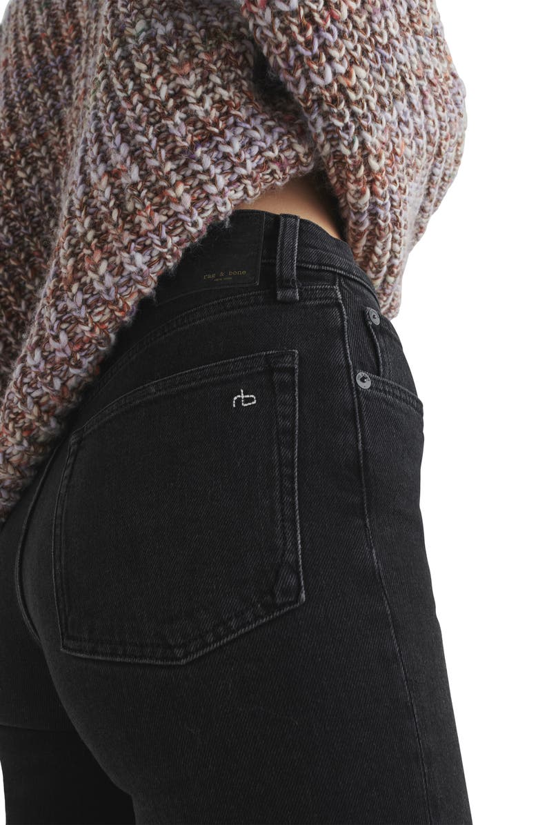 rag & bone Harlow Relaxed Straight Leg Jeans, Alternate, color, 