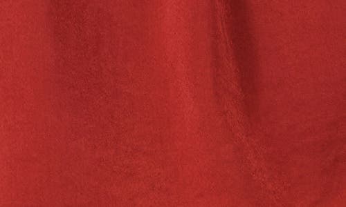 Vince Camuto Ruffle Sleeve Satin Top In Red