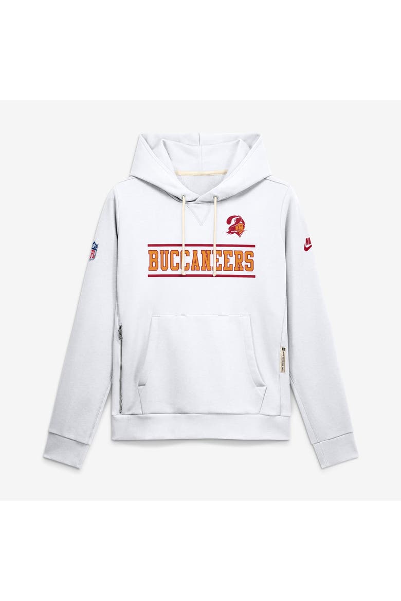 Women's Nike  White Tampa Bay Buccaneers Sideline Standard Issue Alternate Dri-FIT Hoodie, Alternate, color, White