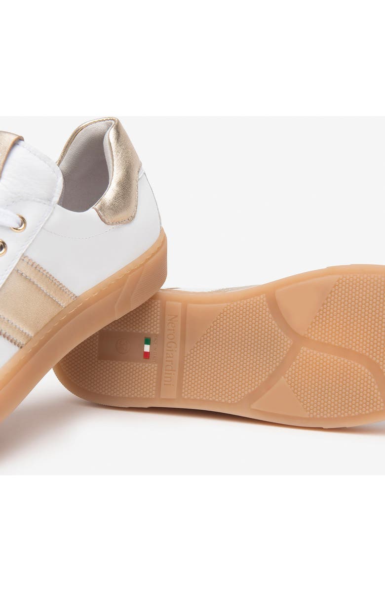 NeroGiardini Low Top Sneaker, Alternate, color, White