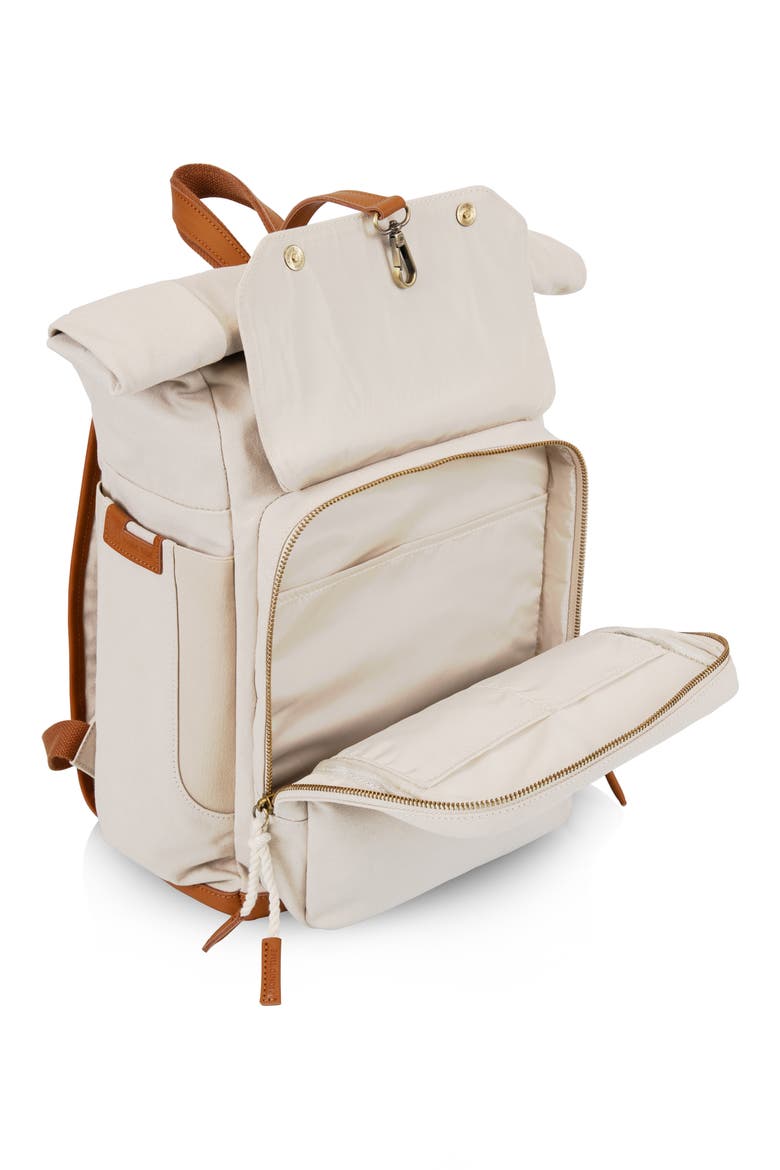 Carmel Picnic Backpack, Alternate, color, BEIGE