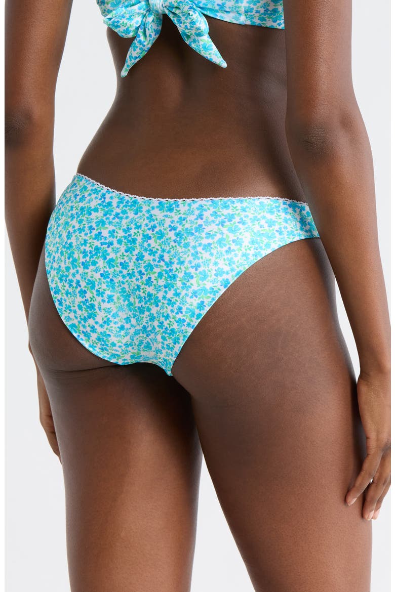 Decorative High Cut Bikini Bottoms, Alternate, color, OCEAN AURA