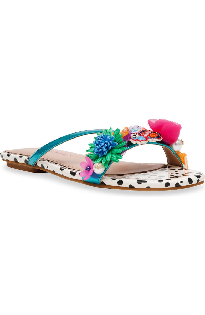 Betsey Johnson Avin Slide Sandal, Main, color,