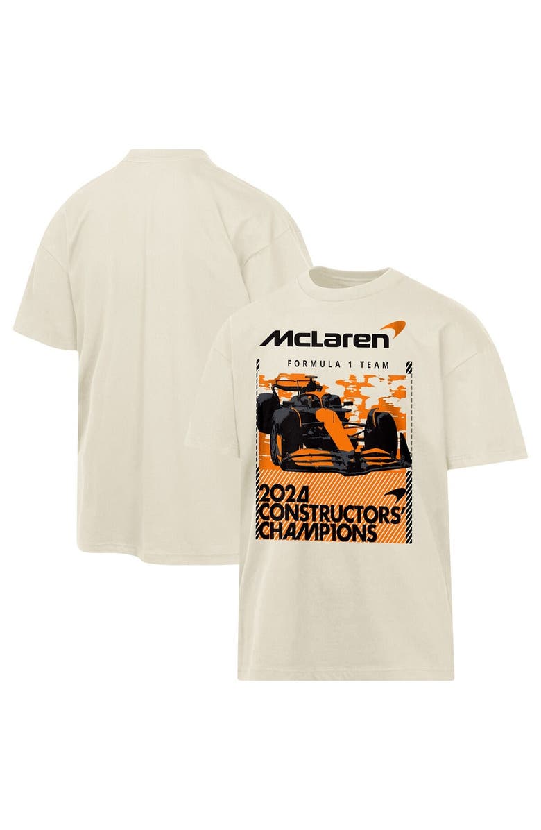Outerstuff Men's White McLaren F1 Team 2024 Constructors' Cup Champion Last Lap T-Shirt, Alternate, color, 
