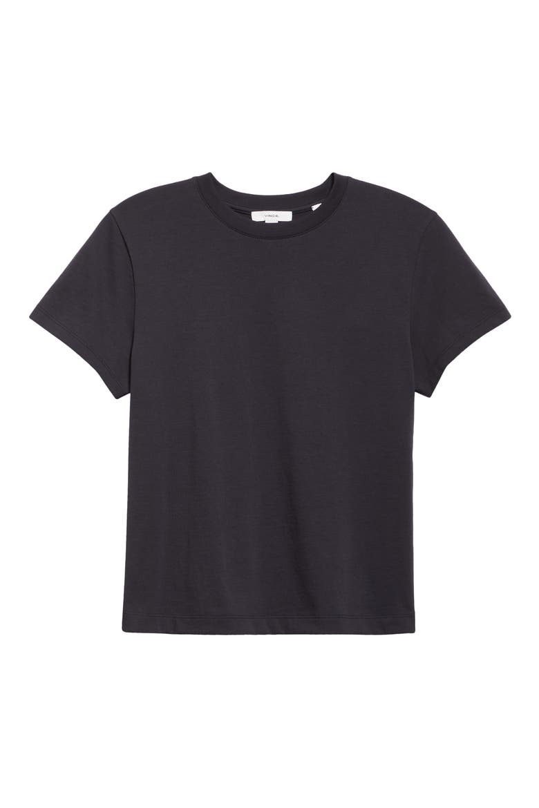 Pima Cotton Crewneck T-Shirt, Alternate, color, COASTAL BLUE