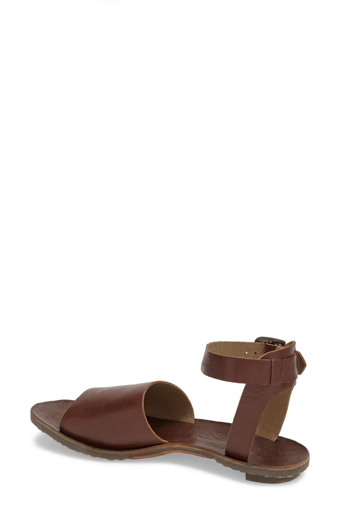 'Bolk' Ankle Strap Sandal, Alternate, color, TAN