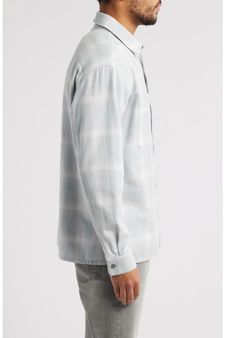 Plaid Overshirt, Alternate, color, LIGHT BLUE PLAID