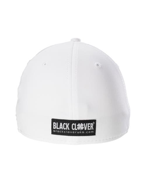 Black Clover Premium Clover 1 Hat In White