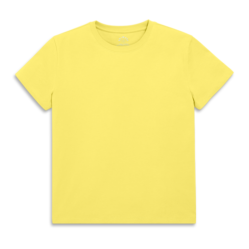 Primary Adult Easy Crewneck Tee In Banana