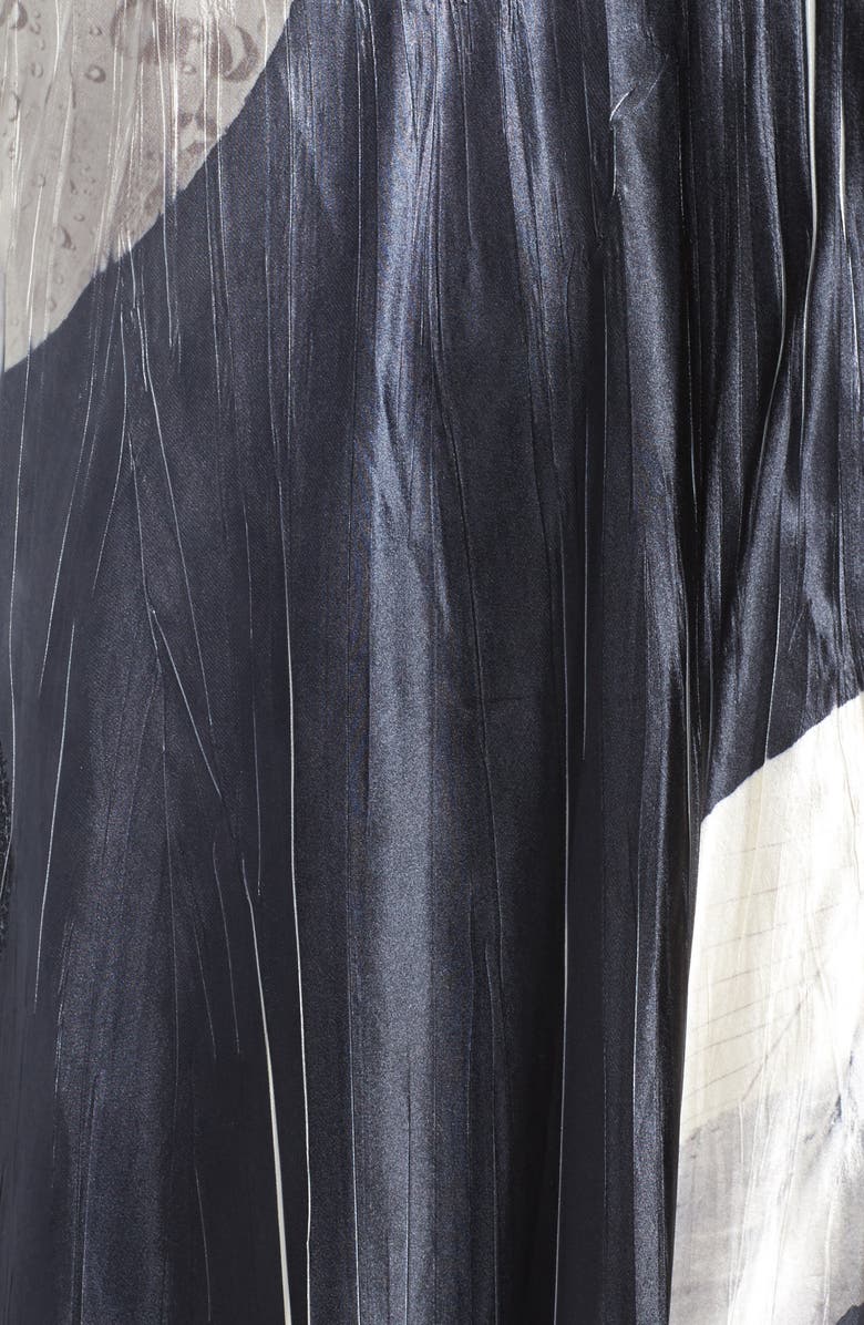 Komarov Mixed Media Midi Dress, Alternate, color, 