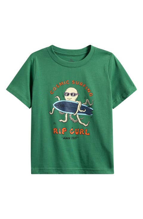 Kids' Cosmic Surfing Graphic T-Shirt (Toddler & Little Kid)