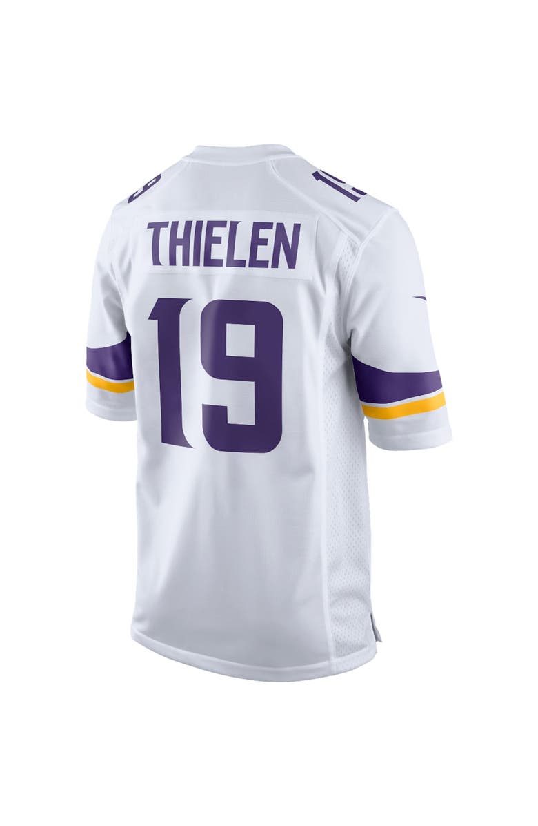 Nike Men's Nike Adam Thielen White Minnesota Vikings Game Jersey, Alternate, color,