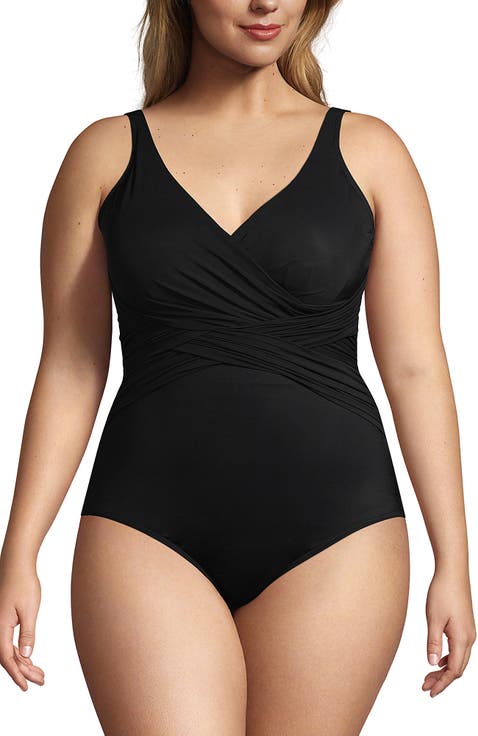 SlenderSuit Wrap One Piece Swimsuit