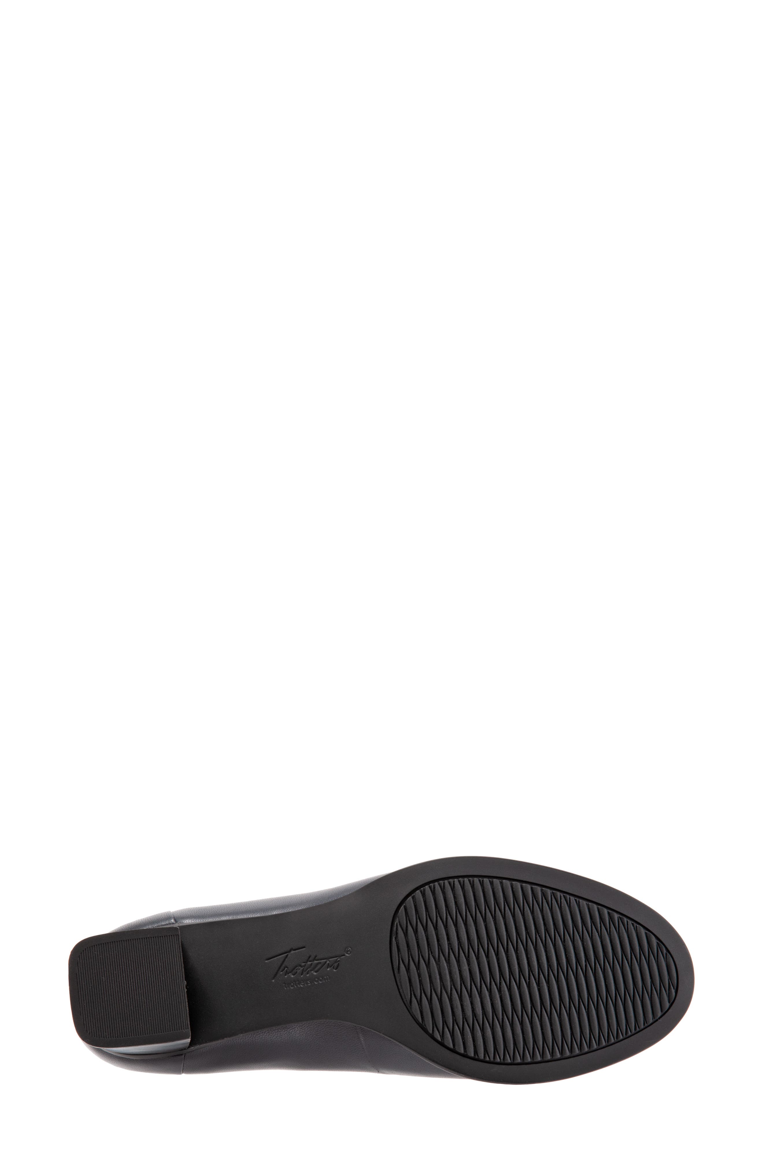 Quincy Loafer Pump, Alternate, color, NAVY LEATHER