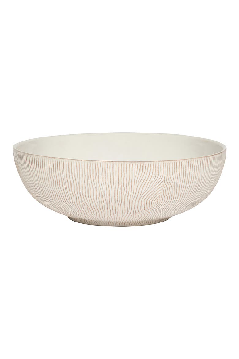 Blenheim Oak Serving Bowl, Main, color, WHITEWASH