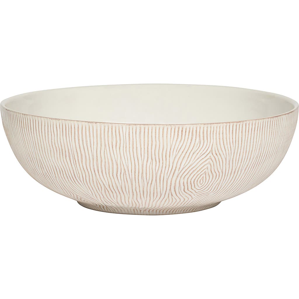 Juliska Blenheim Oak 12 Serving Bowl In White