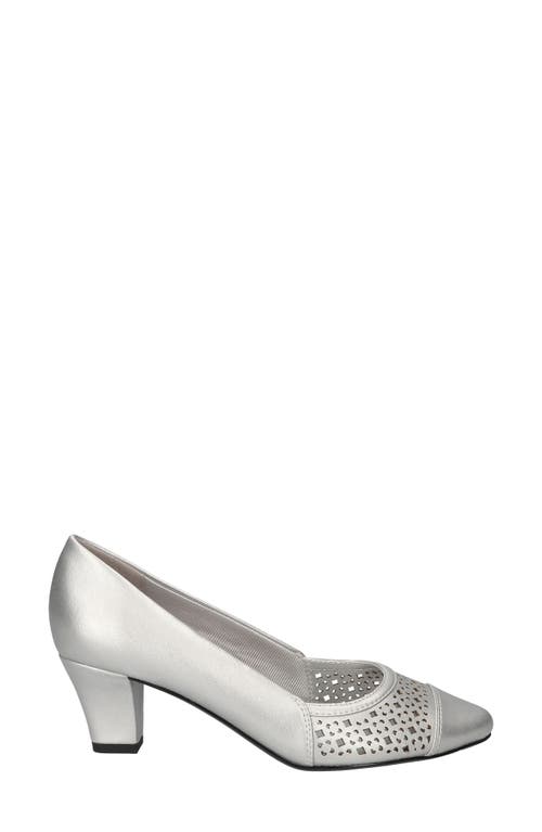 EASY STREET EASY STREET NEVA CAP TOE PUMP