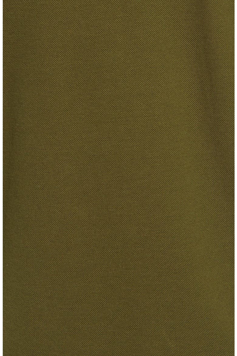Paul 3463 Piqué Johnny Collar Polo, Alternate, color, ARMY