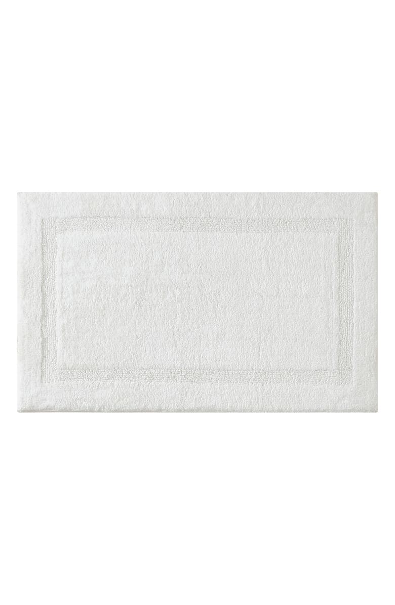 Nautica Peniston Solid Cotton Bath Rug, Main, color, White