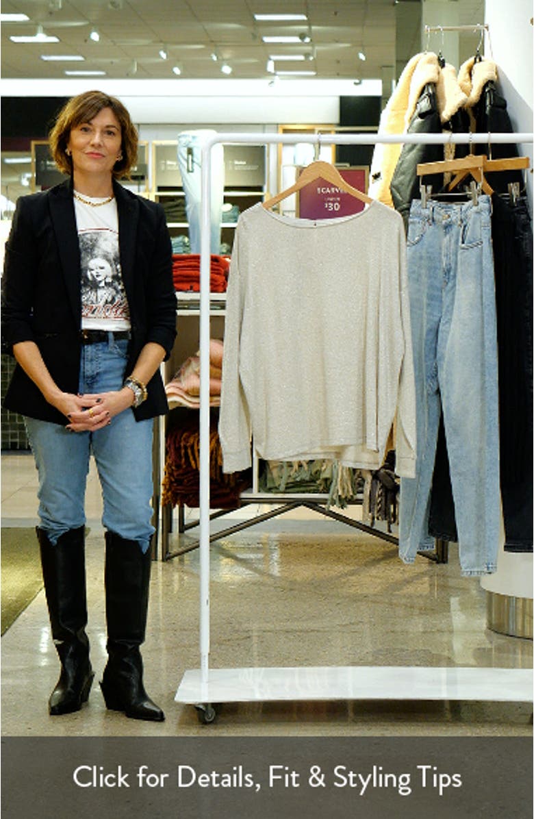 Everyday Sparkle Relaxed Fit Top, sales video thumbnail