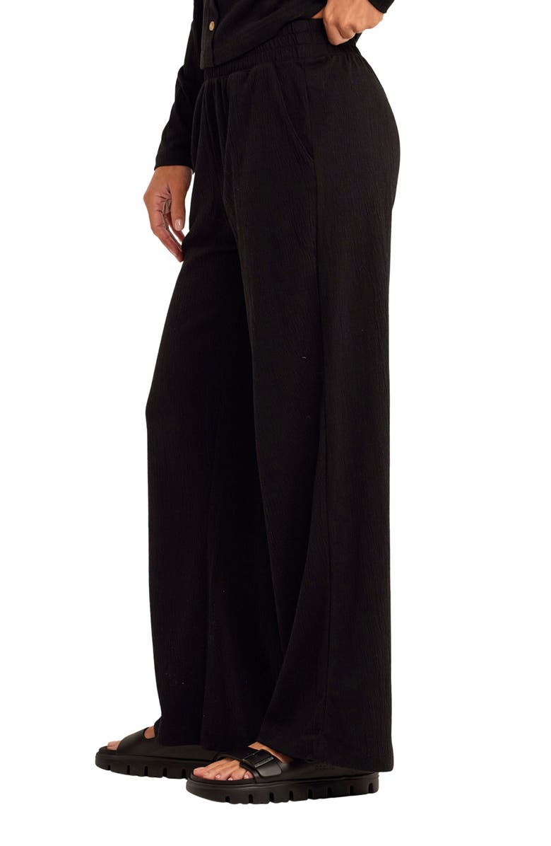 Threads 4 Thought Ivanna Textured Jersey Wide Leg Pants, Alternate, color, 