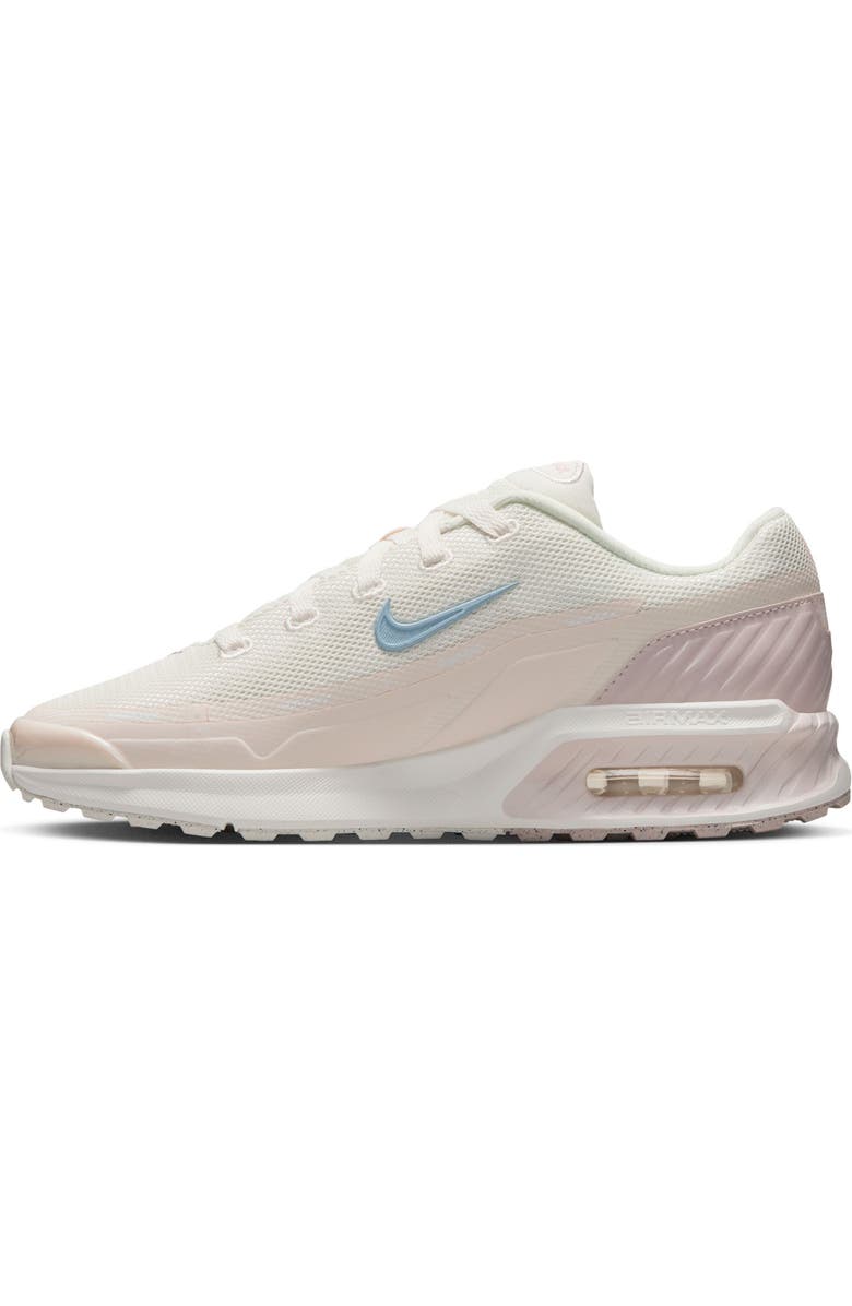 Nike Air Max BIA Sneaker, Alternate, color, Pale Ivory/ Armory Blue/ Red