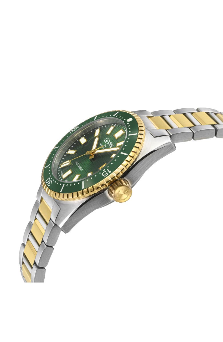 GEVRIL Atlantic Avenue Automatic Bracelet Watch, Alternate, color,