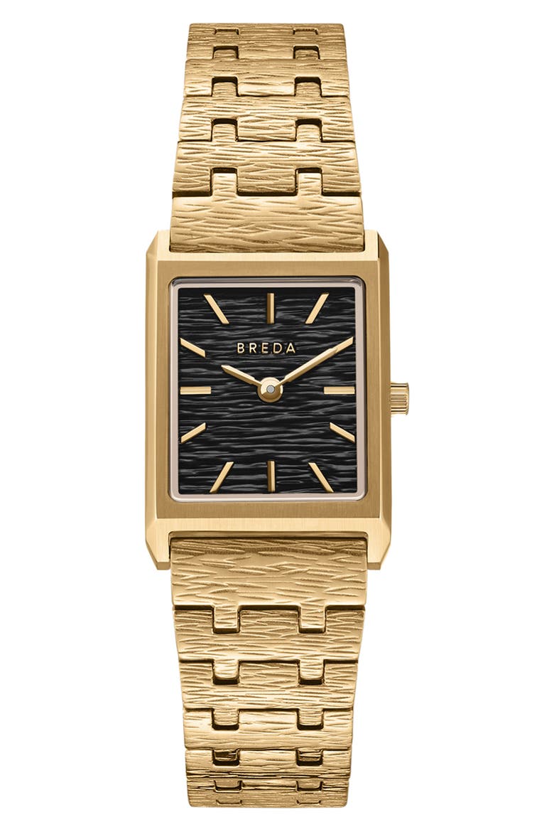 Virgil Revival Bracelet Watch, 20mm, Main, color, 18K GOLD-PLATED/ BLACK