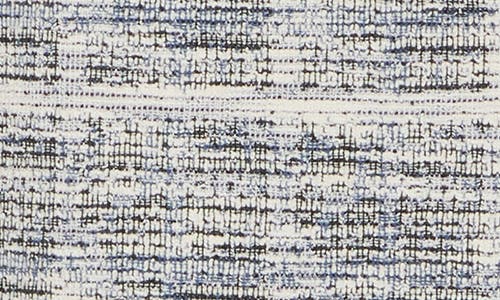 Shop Max Studio Tweed Shell In Ivory/navy