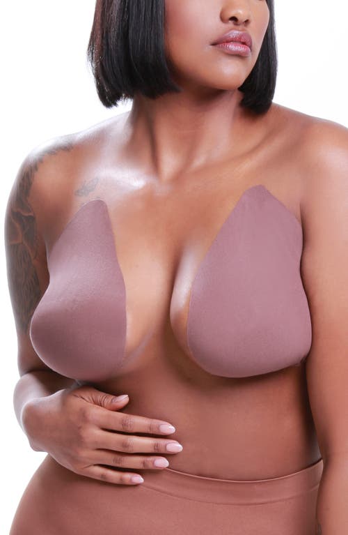 Brassybra 3-Pack Adhesive Bra in Cocoa at Nordstrom, Size Dd