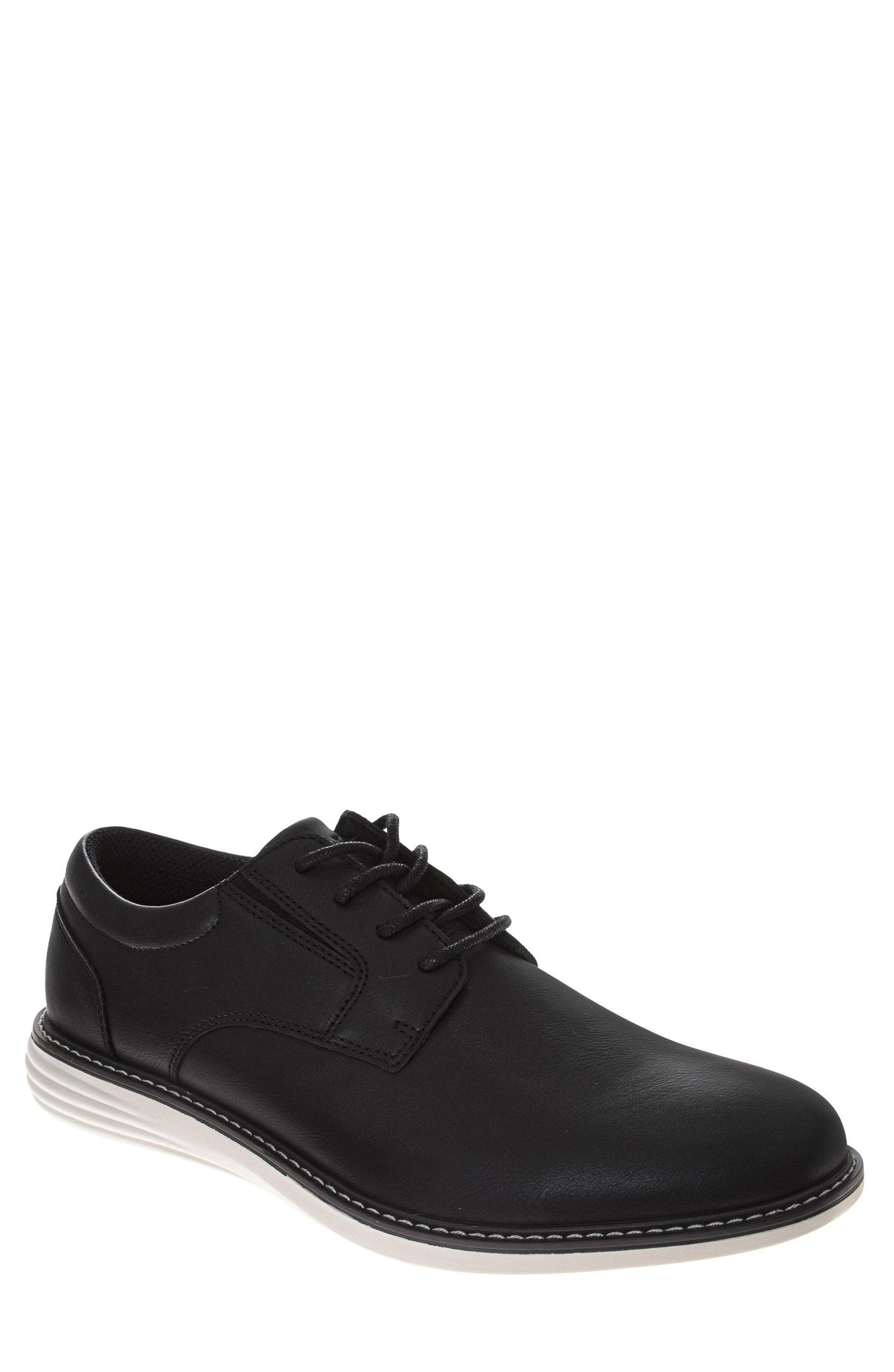 Plain Toe Oxford, Main, color, BLACK