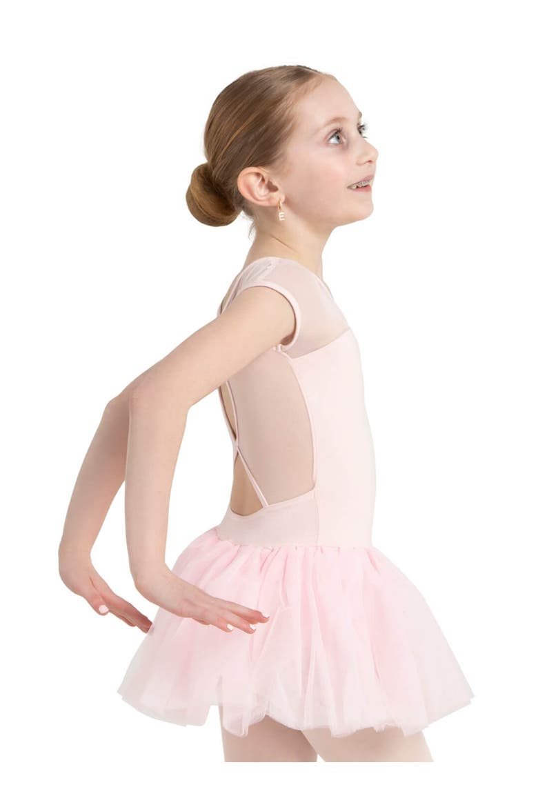 Keyhole Back Tutu Dress, Alternate, color, light/pastel pink