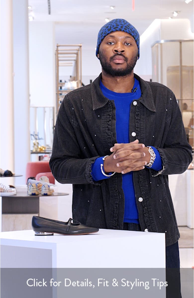 Carmela Square Toe Mary Jane Flat, sales video thumbnail