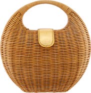Nina Kava Rattan Handbag