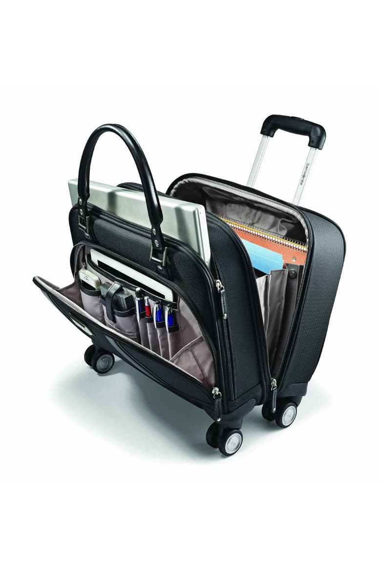 Women's Spinner Mobile Office, Alternate, color, Black/Chrome