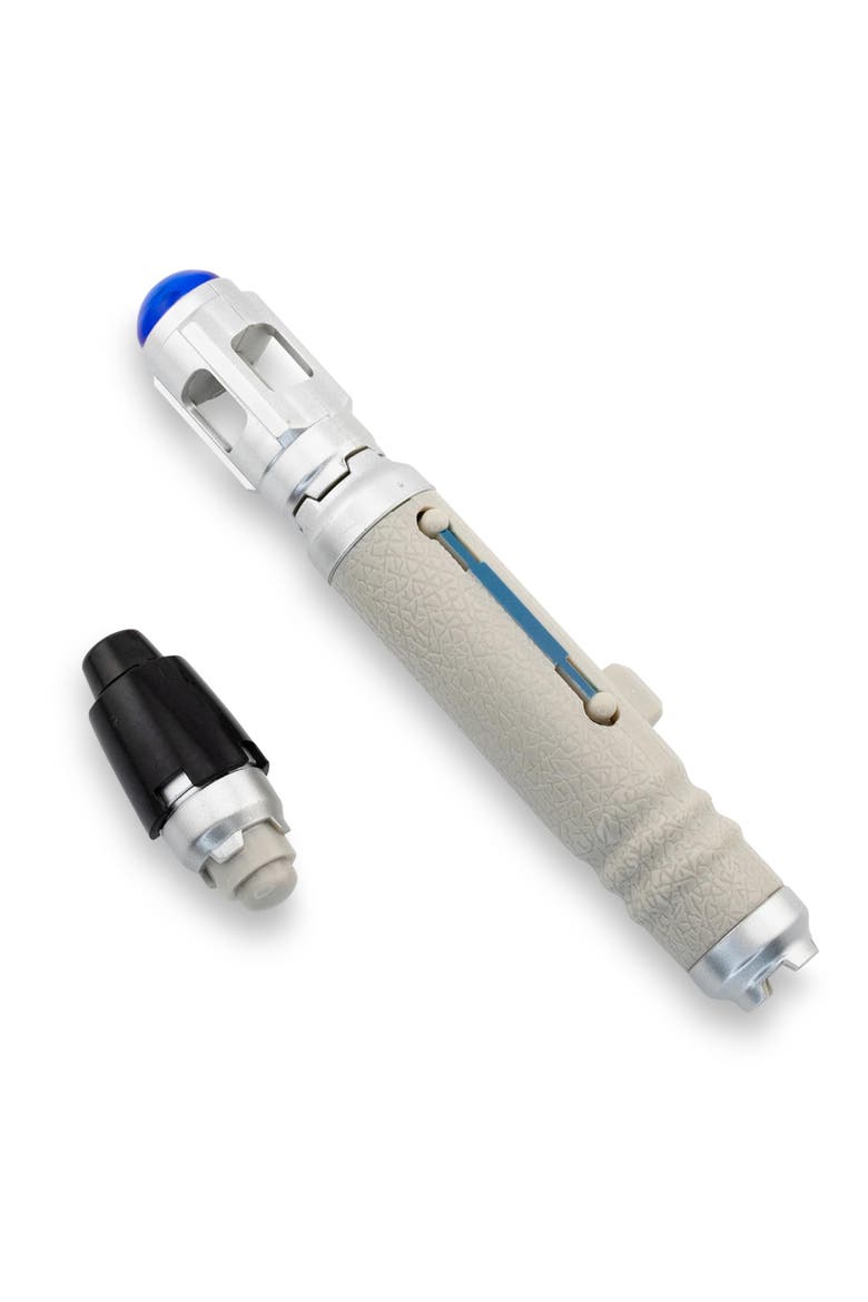 Doctor Who Electronic Sonic Screwdriver Prop, Alternate, color, Blue
