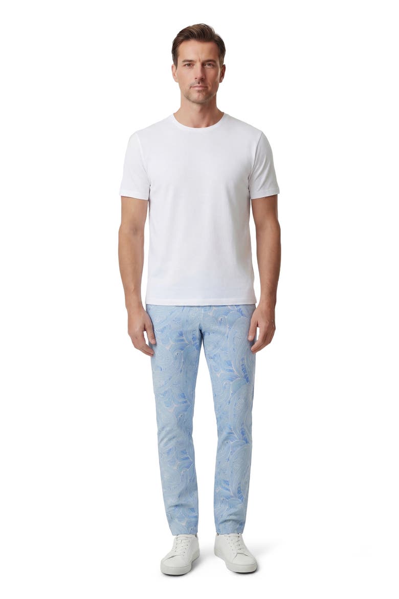 Marakesh Paisley Mens Tailored Pant, Main, color, MARAKESH PAISLEY TEAL
