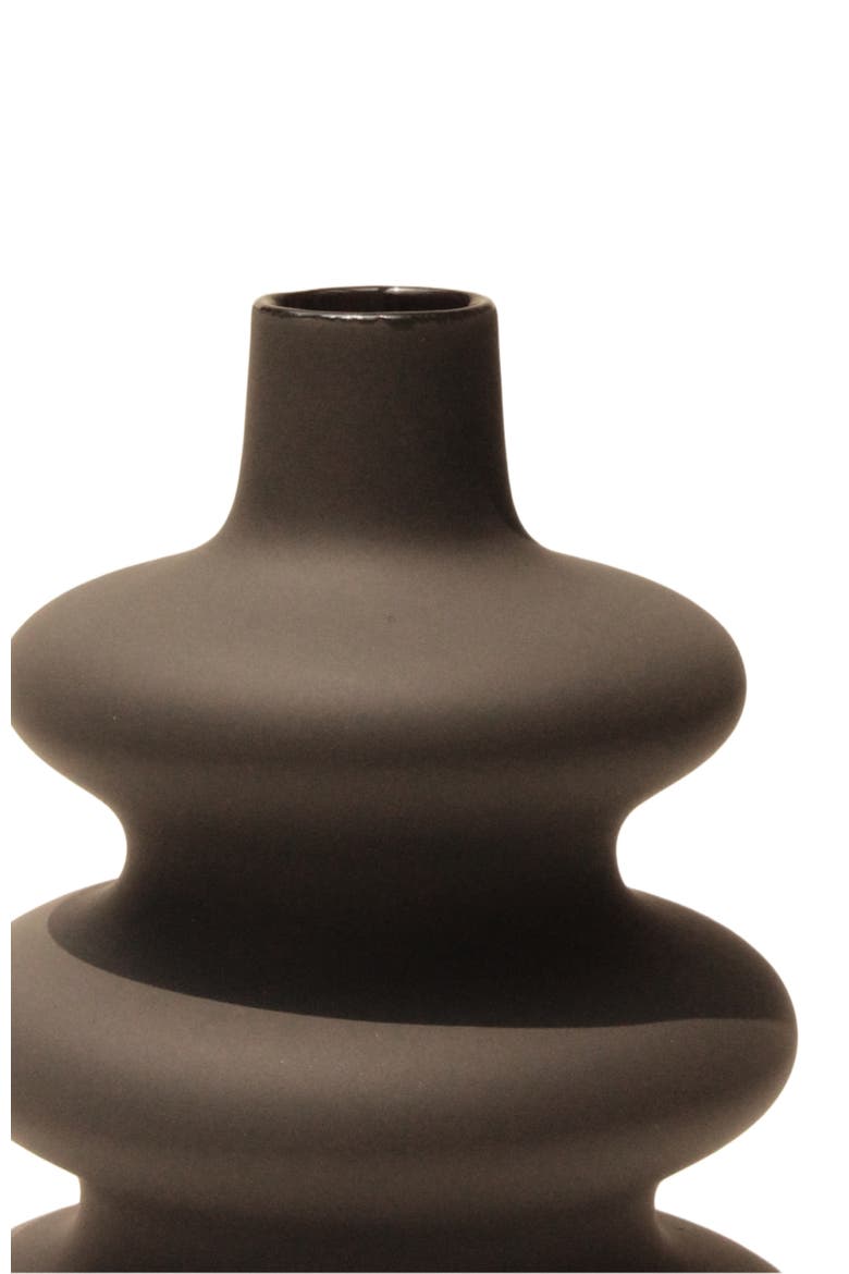 Big Mezo Vase, Alternate, color, Off Black