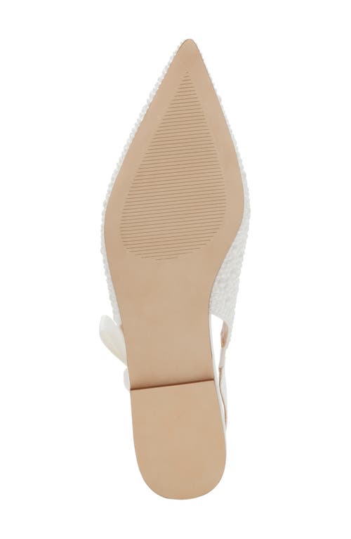 STEVE MADDEN STEVE MADDEN OLSEN SLINGBACK POINTED TOE FLAT