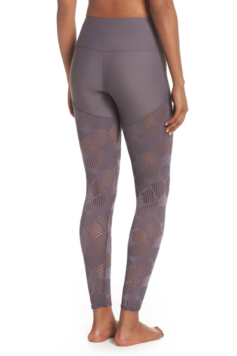 Half/Half 2.0 Leggings, Alternate, color, GRAPHITE HONEYCOMB