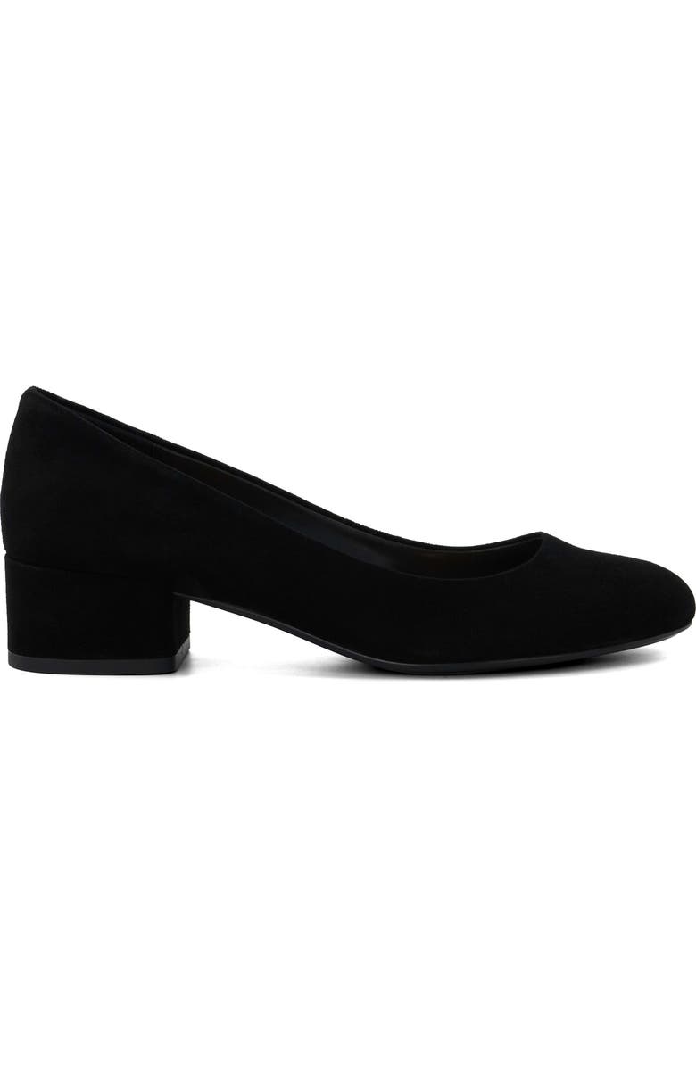 Dune London Bracket Pump, Alternate, color, Black