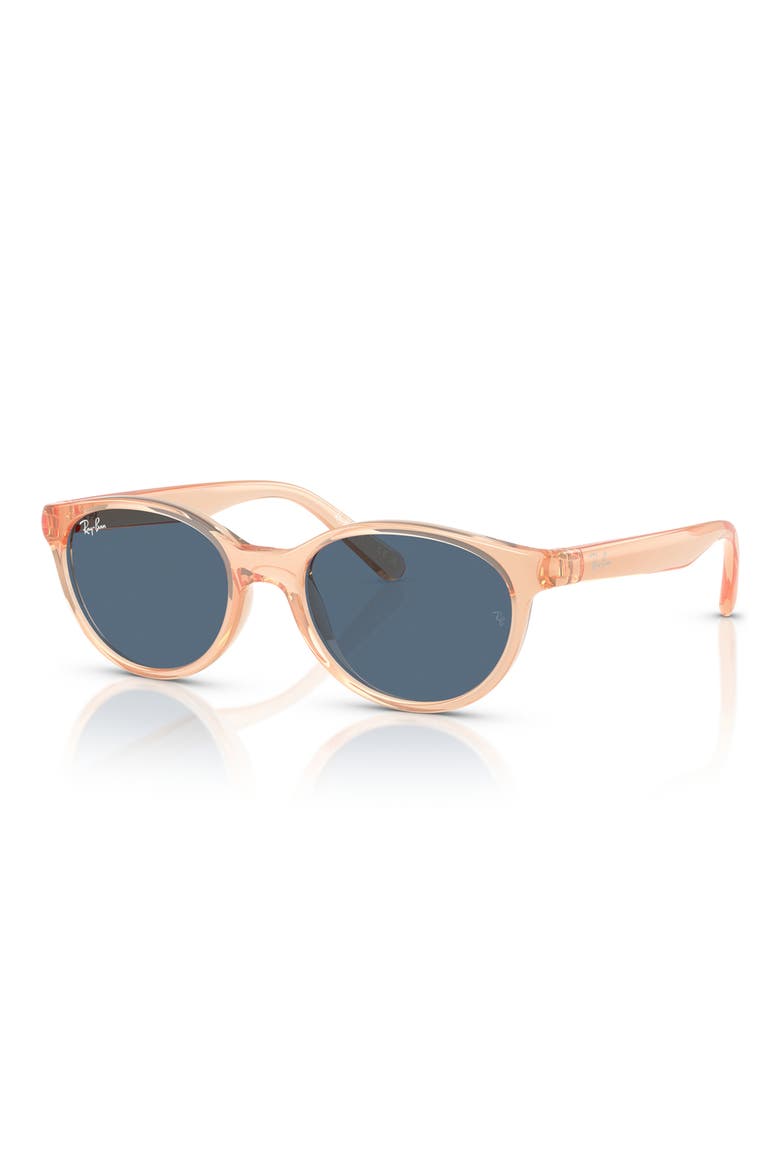 Kids' 47mm Oval Sunglasses, Alternate, color, DARK BLUE
