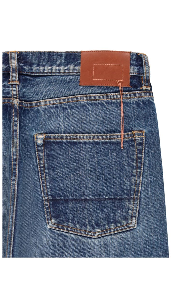 965 John Japan Selvedge 5-Pocket Slim-Fit Denim Pants, Alternate, color, Custom Wash