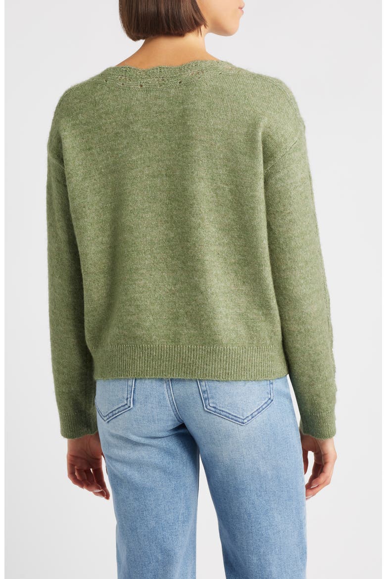 Boat Neck Sweater, Alternate, color, WILLOW GREEN